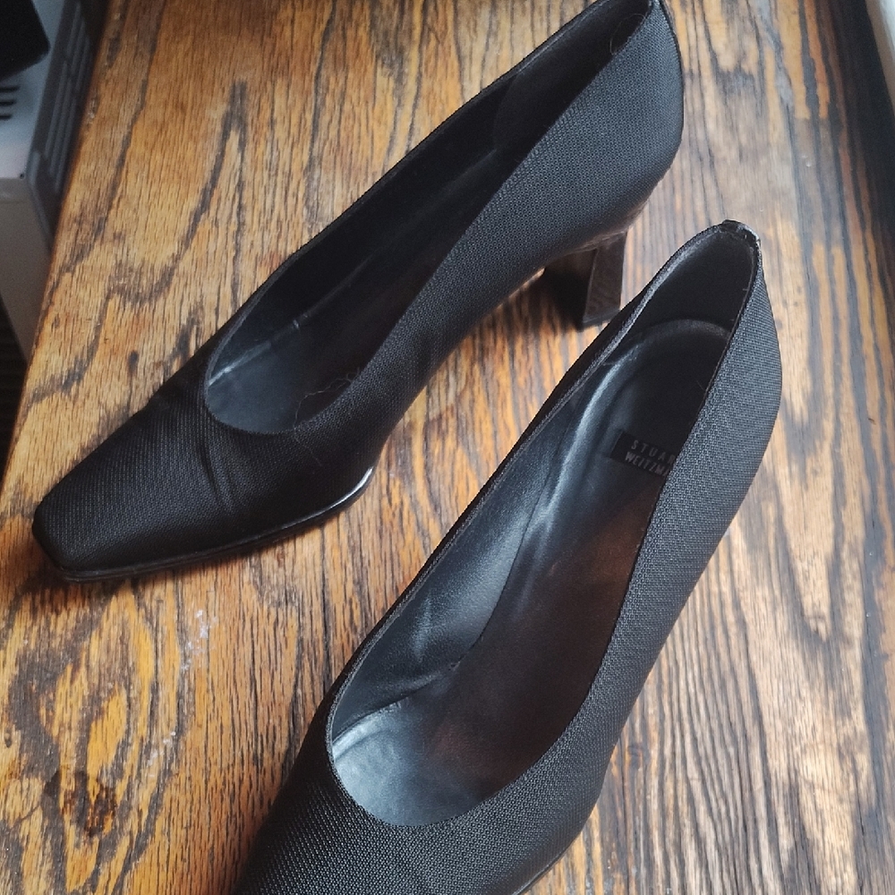 Stuart Weitzman Classic Black Heels